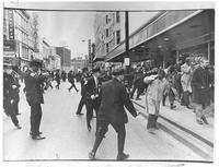 sanitation strike - Police