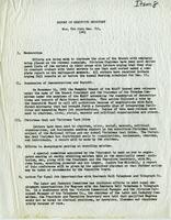 NAACP Report of Executive Secretary, Nov. 8th thru Dec. 5th, 1961