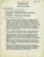 NAACP Report of Executive Secretary, June 7th thru July 18th, 1961