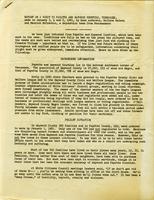 Report on visit to Fayette and Haywood counties, Tennessee