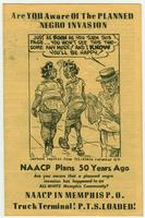 Are you aware of the PLANNED NEGRO INVASION
