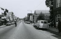 Police officer on Main Street, Farmville, Va., July 1963, #002