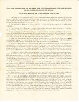 Plan for Distribution of Aid from the Julius Rosenwald Fund for Building Rural Schoolhouses in the South, For the Year Beginning July 1, 1922 and Ending June 30, 1923