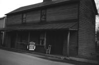 House inhabited by African Americans in downtown Farmville, Va., 1962-1963