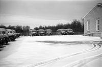 Abandoned school buses, Prince Edward County, Va., 1962-1963