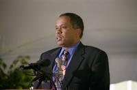 Robert Russa Moton Museum, Farmville, Va., 50th anniversary of the student strike, Juan Williams, 2001