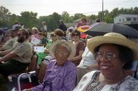 Robert Russa Moton High School, Farmville, Va., national historic designation ceremonies, view of crowd, 1998