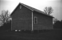 Pamplin #10 Elementary School, Pamplin, Va., rear and side view, 1962-1963