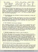 Why Demonstrate Against ROTC? [page 1 of 2]