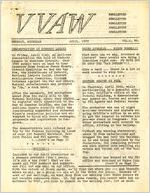 Vietnam Veterans Against the War Newsletter, April 1972