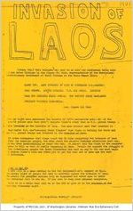 Invasion of Laos [page 1 of 2]