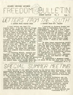 Heights Freedom Movement--Freedom bulletin