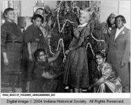 Members of the Social Hour Club and Their Guests Celebrate the Holiday