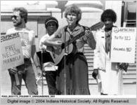 Demonstration Against Apartheid in South Africa
