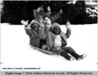 Children Sledding
