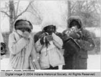 Children in a Snowstorm