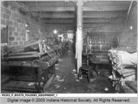 Printing Equipment at the Indianapolis Recorder