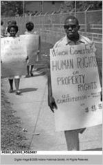 Picketing Riverside Amusement Park