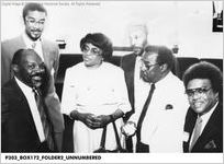 Dignitaries at the Black Legislative Caucus Reception