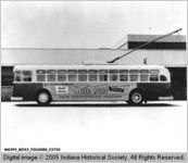 City Bus with Satin Tress Advertisement